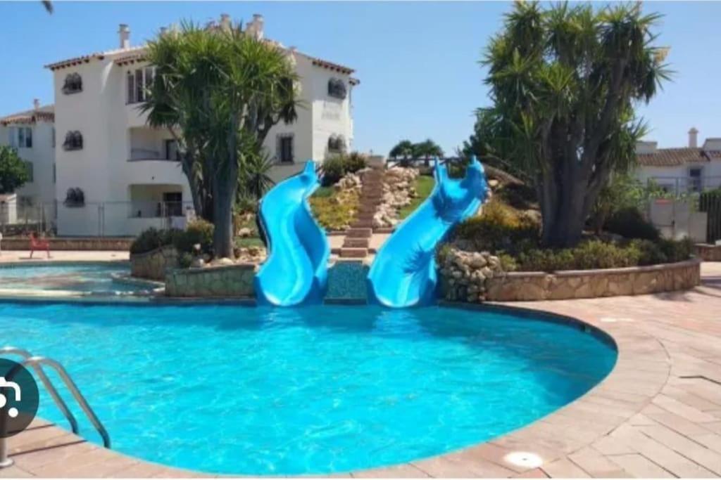En Denia, Urbanizacion El Palmar Con Piscina, Toboganes Y Chiringuito公寓 外观 照片
